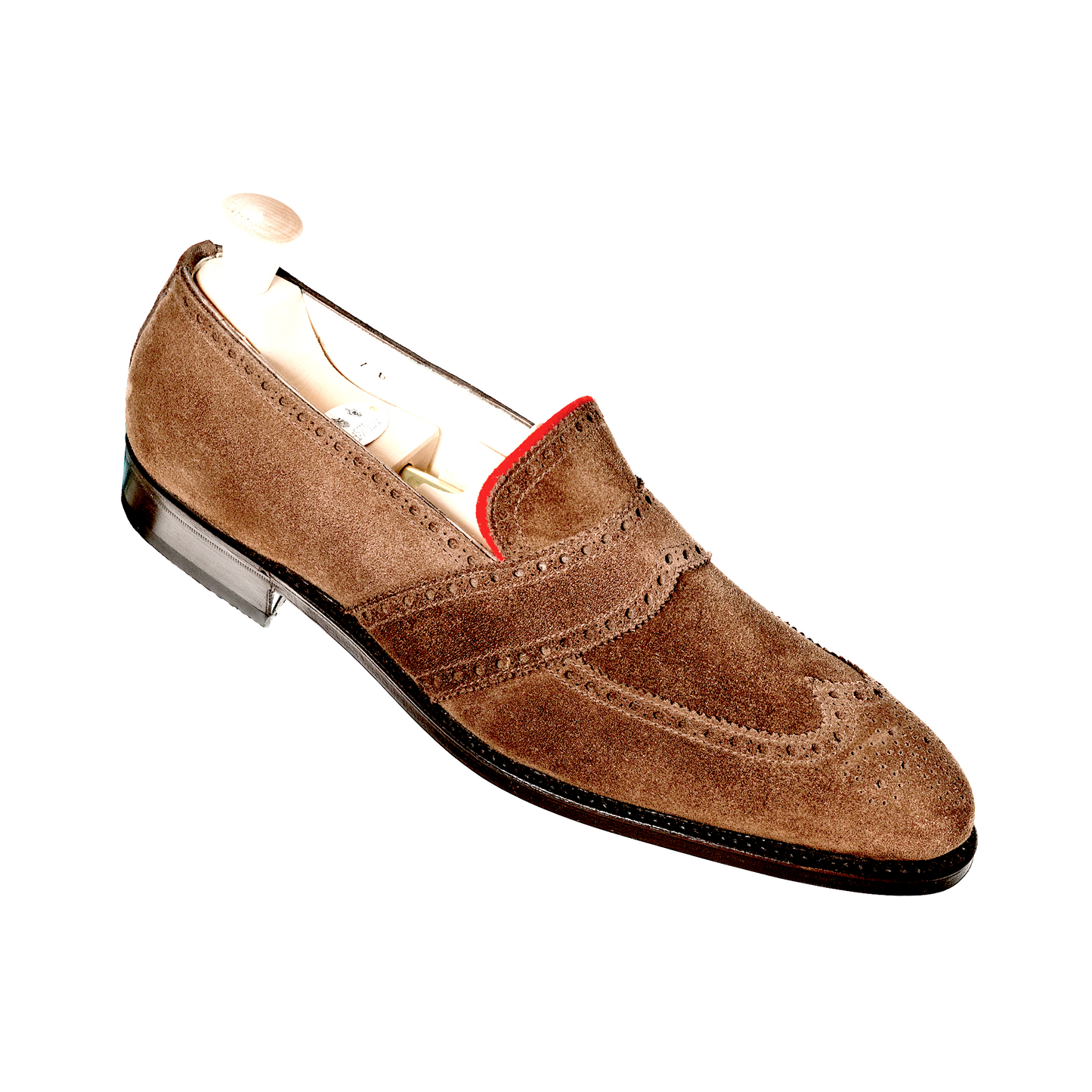 Andrassy Loafer - handrahmengenähter RedTongue® auf dem 385 Peduform®-Leisten