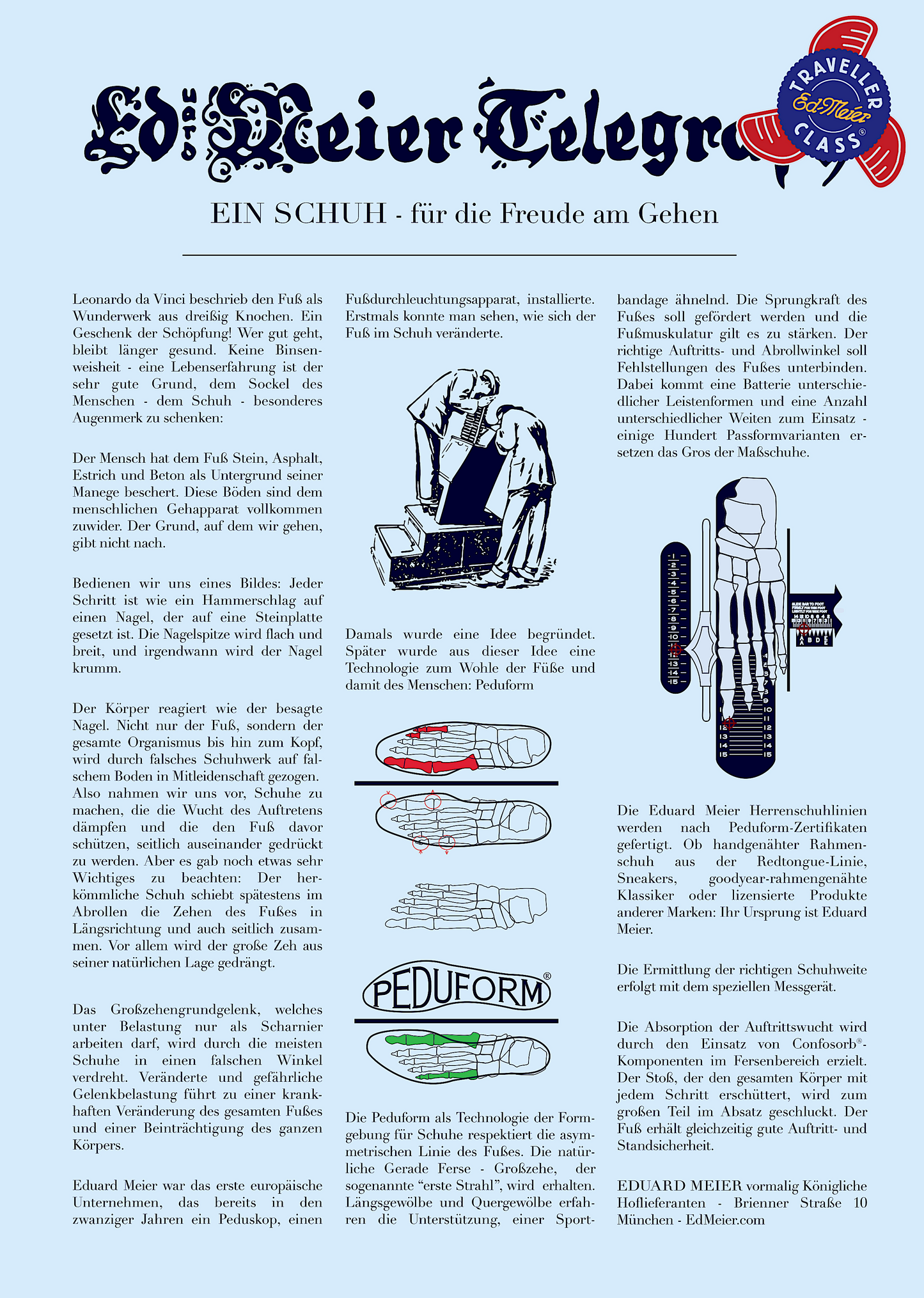 Foto Infoblatt Peduform