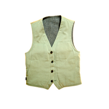 Laden Sie das Bild in den Galerie-Viewer, Wendeweste Tweed und CottonTwill
